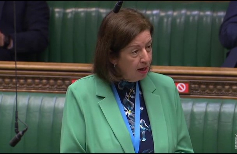 Jo raises the issue of safe ceramics during questions to the Health Secretary