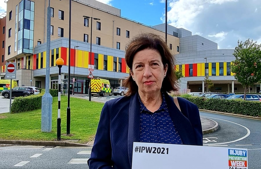 Jo backs Injury Prevention Week