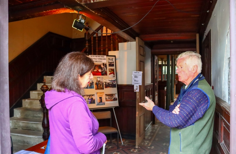 Jo Gideon MP, Visits Bethesda Methodist Chapel