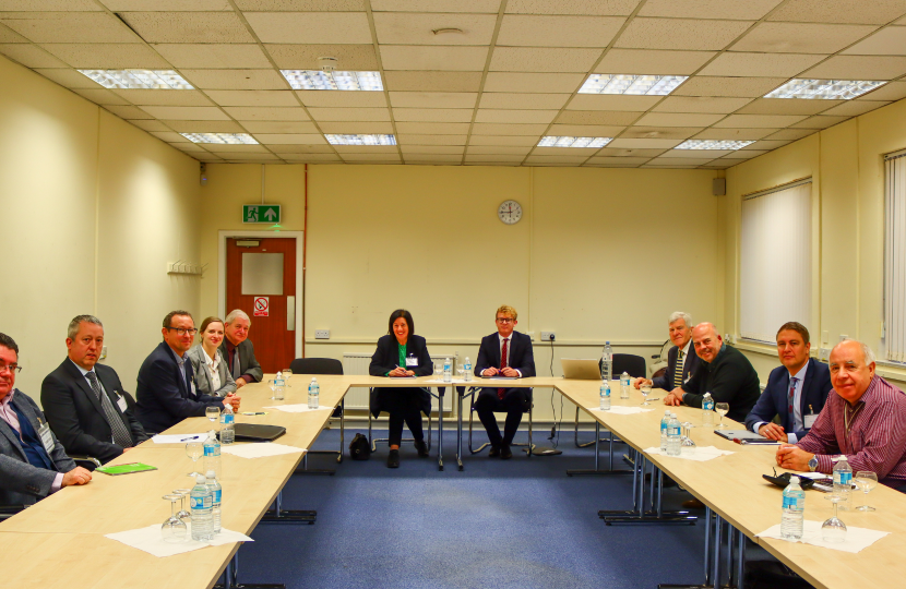 Jo Gideon MP hosts Roundtable for Manufacturing Businesses in Stoke-on-Trent   