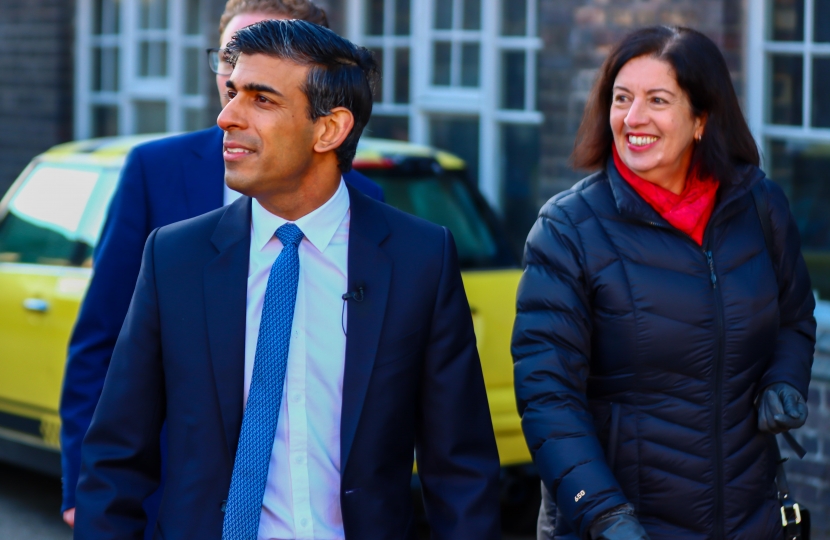 Chancellor Rishi Sunak visits Stoke-on-Trent