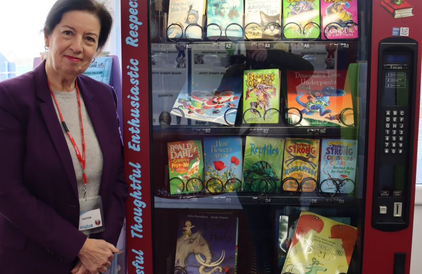 READING MACHINE" AT EATON PARK ACADEMY