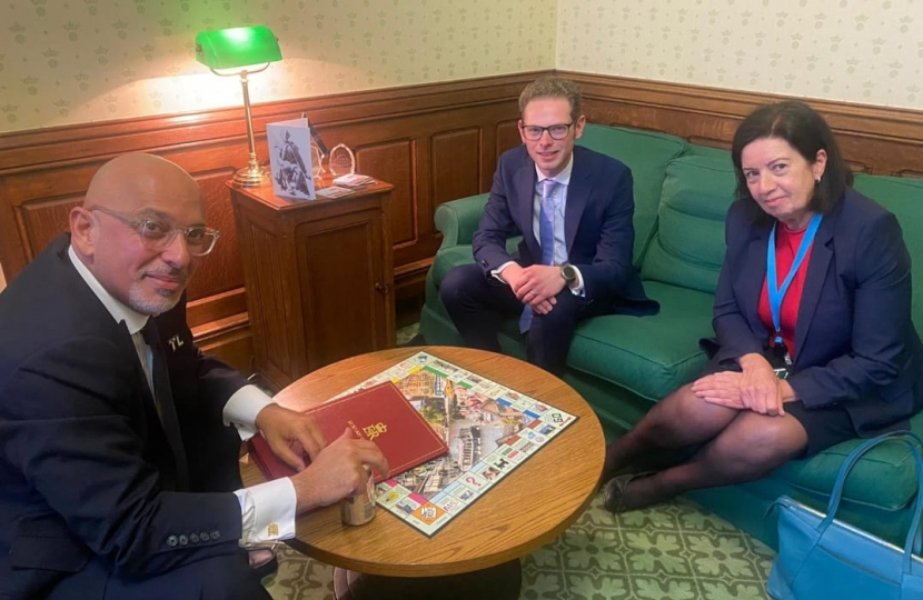 Secretary of State for Education, Nadhim Zahawi to raise the importance of continuing to support our local schools and colleges to allow our young people to reach their full potential.