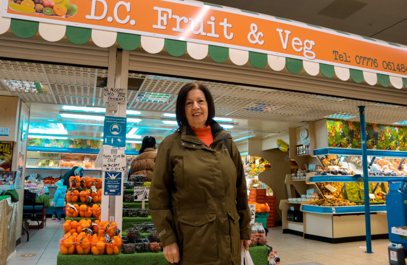 D.C. Fruit & Veg in Hanley Indoor Market