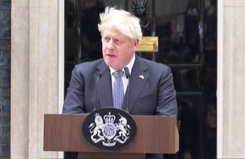 I’m glad the Prime Minister has done the right thing and resigned. The swathe of resignations of government ministers demonstrated that senior colleagues acknowledge the need for new leadership.  It has been a sad and painful process and we must now come together as a Party for the sake of the country and find a way forward which will provide continuity of government as we look to select a new leader.  As a One Nation Conservative I will be supporting a leader who continues to deliver our commitment to leve