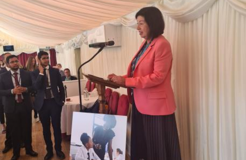 at the launch of Entrepreneurship Education