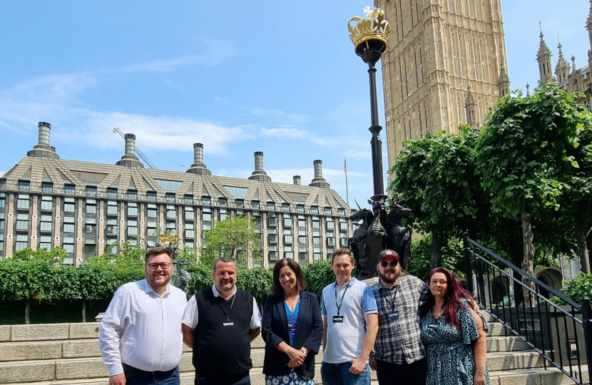 This morning I was delighted to welcome the Sutton Trust Community Group based in Abbey Hulton to Westminster for a tour of Parliament and to hear about the work I do as their local Member of Parliament.  If you'd like to arrange a visit, please email me at: jo.gideon.mp@parliament.uk