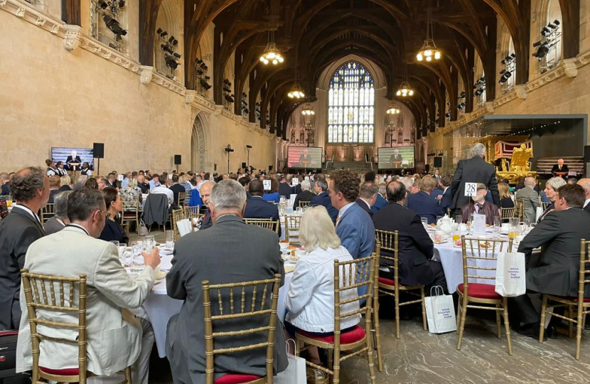  the annual prayer meeting in Westminster Hall.
