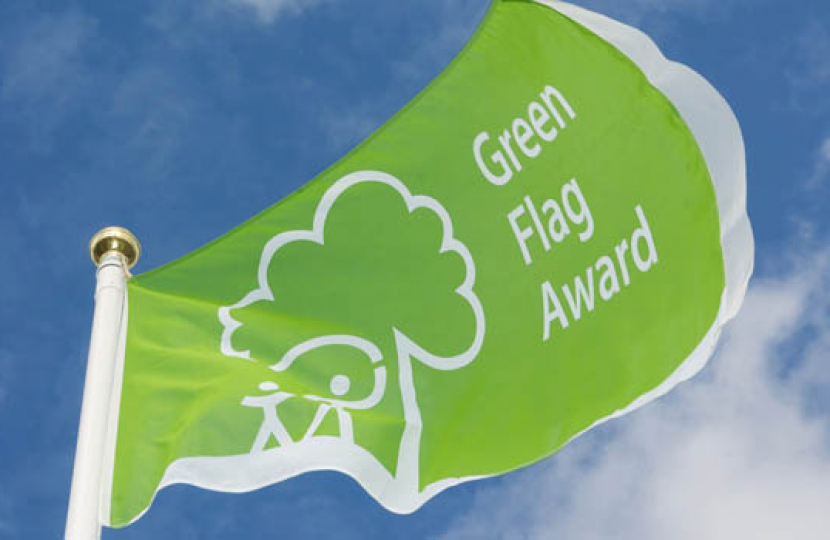  that Hanley Park has been awarded the Green Flag Award