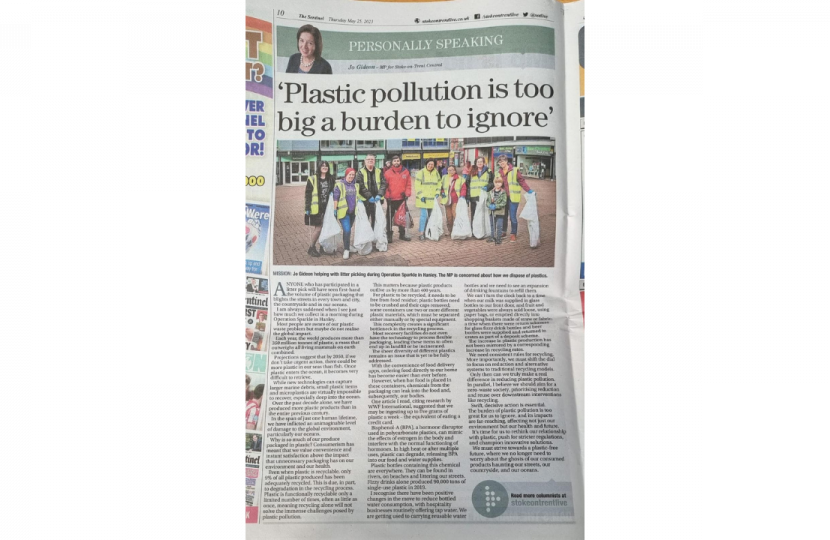 📰 Stoke Sentinel Personally Speaking: 'Plastic pollution is too big a burden to ignore' 📰