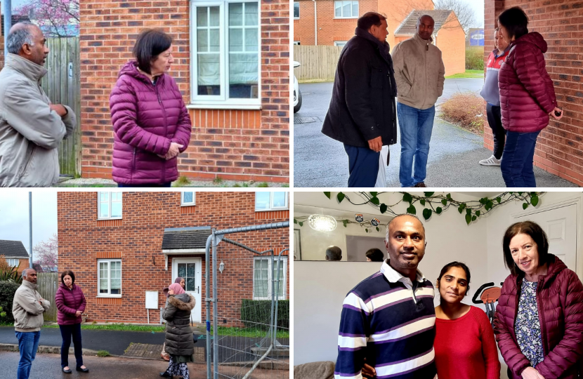 I visited Boatman Drive to see if the investigation works where specialist engineers have been drilling in an attempt to understand what has caused the subsidence had finished.  Whilst there, I met a number of residents who spoke to me about the issues the road closure has caused them over the last two years and the affect its having on their health and their properties.  I am pleased exploratory works are taking place to find out what's going on under the road and I will continue to fight for action at gov