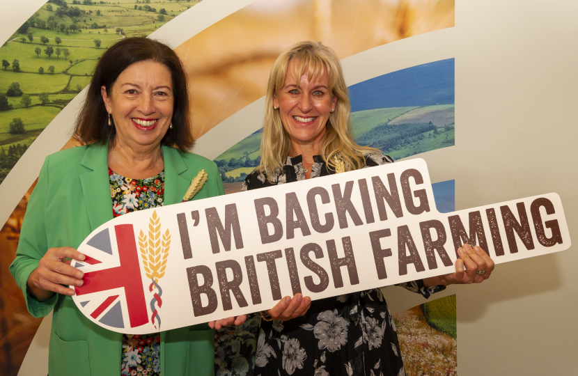 Jo Gideon MP and NFU