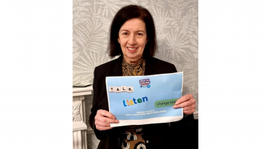 Jo Gideon MP supports the Time to Talk campaign to encourage everyone to speak about mental health