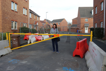 Boatman Drive to see what progress has taken place since the council wrote to residents