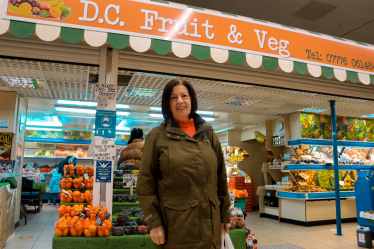 D.C. Fruit & Veg in Hanley Indoor Market