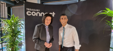 Chancellor at the Treasury Connect session