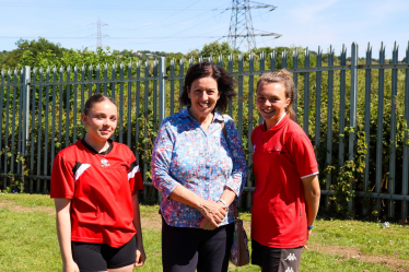I had a wonderful time at the Abbey Hulton Utd FC 75th charity football match yesterday with Cllr Dave Evans. It was lovely to see the whole community come out to celebrate and it was great to be able to speak with a number of residents.