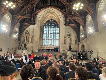 Presentation of addresses to His Majesty King Charles III