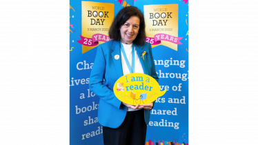 Jo Gideon MP celebrates the 25th birthday of World Book Day